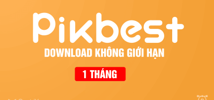 Pikbest Tài khoản tạo sẵn (1 thiết bị) (Dùng riêng)